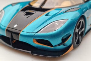 Koenigsegg Agera RSR Blå GT Spirit 1:18 GT390 Resin — billede 7 af 9