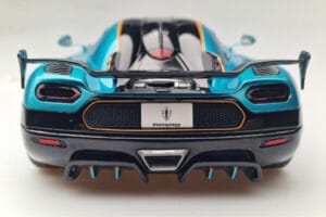 Koenigsegg Agera RSR Blå GT Spirit 1:18 GT390 Resin — billede 8 af 9