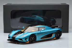 Koenigsegg Agera RSR Blå GT Spirit 1:18 GT390 Resin — billede 9 af 9
