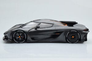 Koenigsegg Jesko Absolut Graphite Grå Asia Exclusive GT Spirit 1:18 CLDC025 Resin — billede 3 af 6