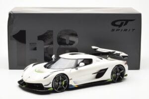 Koenigsegg Jesko Attack Hvid GT Spirit 1:18 GT389 Resin — billede 6 af 6