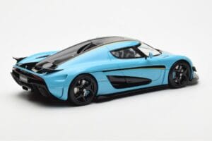 Koenigsegg Regera Baby Blå GT Spirit 1:18 GT881 Resin — billede 2 af 6