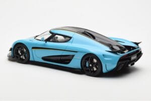 Koenigsegg Regera Baby Blå GT Spirit 1:18 GT881 Resin — billede 5 af 6