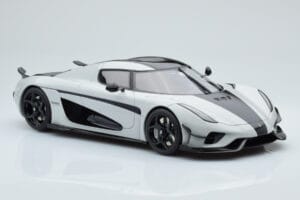 Koenigsegg Regera Grå Asia Exclusive GT Spirit 1:18 CLDC026 Resin — billede 3 af 5