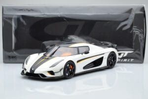 Koenigsegg Regera Hvid GT Spirit 1:18 GT391 Resin — billede 5 af 5