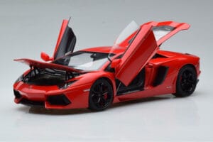 Lamborghini Aventador LP700-4 Andromeda Rød AUTOart 1:18 74669 Metal — billede 2 af 10