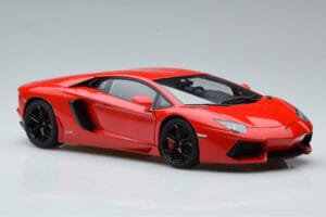Lamborghini Aventador LP700-4 Andromeda Rød AUTOart 1:18 74669 Metal — billede 6 af 10