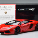 Lamborghini Aventador LP700-4 Andromeda Rød AUTOart 1:18 - image 10 of 10