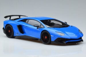 Lamborghini Aventador LP750-4 SV Blå AUTOart 1:18 74559 Komposit — billede 5 af 8