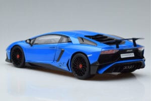 Lamborghini Aventador LP750-4 SV Blå AUTOart 1:18 74559 Komposit — billede 6 af 8