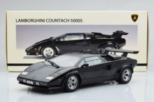 Lamborghini Countach LP5000S Sort AUTOart 1:18 74533 Metal — billede 10 af 10