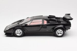 Lamborghini Countach LP 5000 Quattrovalvole Sort Kyosho 1:18 08320BK Metal — billede 4 af 8