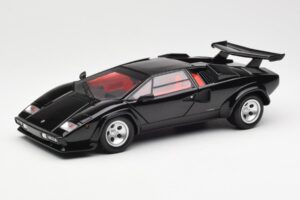 Lamborghini Countach LP 5000 Quattrovalvole Sort Kyosho 1:18 08320BK