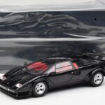Lamborghini Countach LP 5000 Quattrovalvole Sort Kyosho 1:18 08320BK - image 8 of 8
