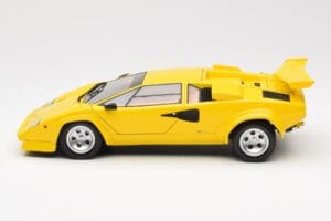 Lamborghini Countach LP 5000 Quattrovalvole Gul Kyosho 1:18 08320Y Metal — billede 4 af 8