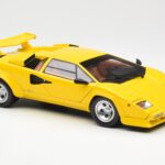 Lamborghini Countach LP 5000 Quattrovalvole Gul Kyosho 1:18 08320Y - image 6 of 8