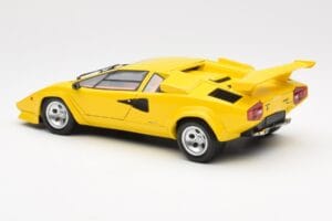 Lamborghini Countach LP 5000 Quattrovalvole Gul Kyosho 1:18 08320Y Metal — billede 7 af 8