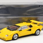 Lamborghini Countach LP 5000 Quattrovalvole Gul Kyosho 1:18 08320Y - image 8 of 8