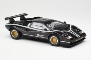 Lamborghini Countach LP 500R Sort Kyosho 1:18 08320C Metal — billede 6 af 8