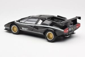 Lamborghini Countach LP 500R Sort Kyosho 1:18 08320C Metal — billede 7 af 8