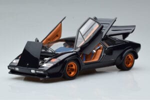 Lamborghini Countach LP500S Walter Wolf Mørkeblå Kyosho 1:18 08320D Metal — billede 2 af 11