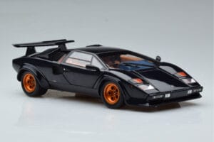 Lamborghini Countach LP500S Walter Wolf Mørkeblå Kyosho 1:18 08320D Metal — billede 6 af 11