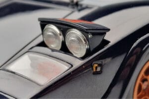 Lamborghini Countach LP500S Walter Wolf Mørkeblå Kyosho 1:18 08320D Metal — billede 10 af 11