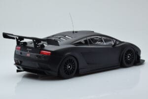 Lamborghini Gallardo LP600+ GT3 Mat Sort Minichamps 1:18 151111100 Metal — billede 2 af 6