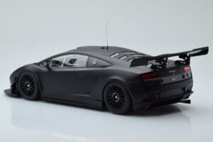 Lamborghini Gallardo LP600+ GT3 Mat Sort Minichamps 1:18 151111100 Metal — billede 5 af 6