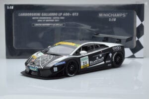 Lamborghini Gallardo LP600+ GT3 Reiter Engineering #24 N. Hayek / P. Kox ADAC GT Masters 2011 Minichamps 1:18 151111124 Metal — billede 6 af 6