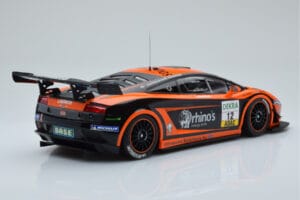 Lamborghini Gallardo LP600+ GT3 Rhinos Leipert Motorsport #12 A. Petrishin / D. Leiper ADAC GT Masters 2011 Minichamps 1:18 1 — billede 2 af 6