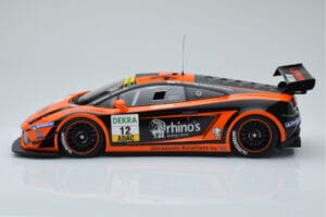 Lamborghini Gallardo LP600+ GT3 Rhinos Leipert Motorsport #12 A. Petrishin / D. Leiper ADAC GT Masters 2011 Minichamps 1:18 1 — billede 3 af 6