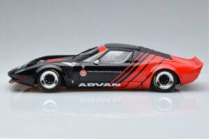 Lamborghini Miura LB Works Liberty Walk Advan GT Spirit 1:18 KJ033 Resin — billede 3 af 6