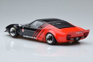 Lamborghini Miura LB Works Liberty Walk Advan GT Spirit 1:18 KJ033 Resin — billede 5 af 6