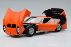 Lamborghini Miura SV Orange AUTOart 1:18 74542 Metal — billede 2 af 8