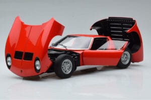 Lamborghini Miura SV Rød AUTOart 1:18 74543 Metal — billede 2 af 8