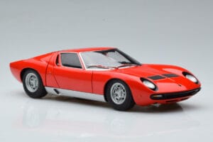 Lamborghini Miura SV Rød AUTOart 1:18 74543 Metal — billede 6 af 8