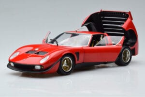 Lamborghini Miura SVR Rød Kyosho 1:18 08319RBK Metal — billede 2 af 9