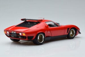 Lamborghini Miura SVR Rød Kyosho 1:18 08319RBK Metal — billede 3 af 9