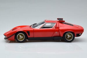 Lamborghini Miura SVR Rød Kyosho 1:18 08319RBK Metal — billede 5 af 9