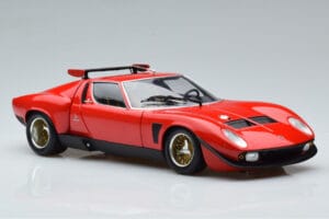 Lamborghini Miura SVR Rød Kyosho 1:18 08319RBK Metal — billede 6 af 9