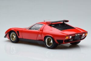 Lamborghini Miura SVR Rød Kyosho 1:18 08319RBK Metal — billede 7 af 9