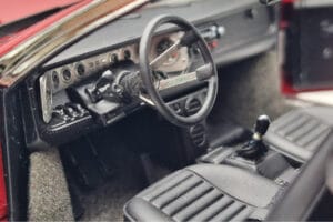 Lamborghini Urraco P250 Rød Kyosho 1:18 08446R Metal — billede 8 af 10