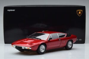 Lamborghini Urraco P250 Rød Kyosho 1:18 08446R Metal — billede 10 af 10