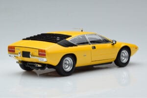 Lamborghini Urraco Gul Kyosho 1:18 08446GY Metal — billede 3 af 10