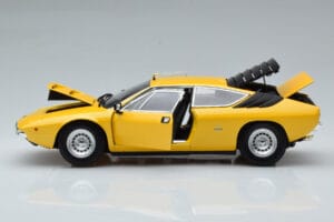 Lamborghini Urraco Gul Kyosho 1:18 08446GY Metal — billede 4 af 10