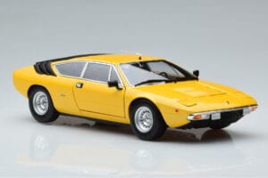 Lamborghini Urraco Gul Kyosho 1:18 08446GY Metal — billede 6 af 10