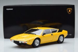 Lamborghini Urraco Gul Kyosho 1:18 08446GY Metal — billede 10 af 10