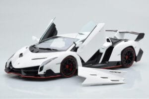 Lamborghini Veneno Hvid AUTOart 1:18 74507 Metal — billede 2 af 8