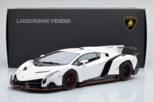 Lamborghini Veneno Hvid AUTOart 1:18 74507 Metal — billede 8 af 8